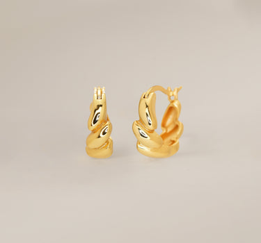 Chunky Twist Hoop