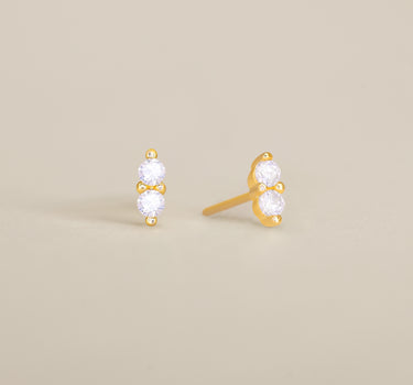 Twin Diamond Studs