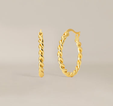 Braided Statement Hoops