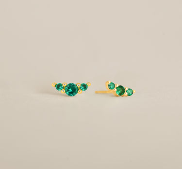 Emerald Climber Stud