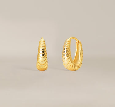 Croissant Hoop Earrings