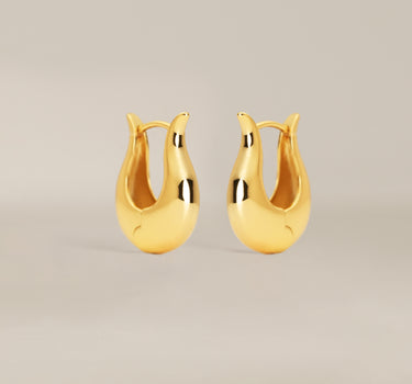 Tapered Statement Hoops