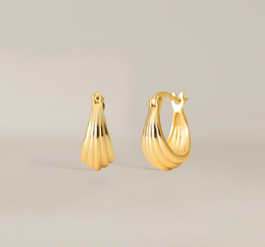 Shell Hoop Earrings