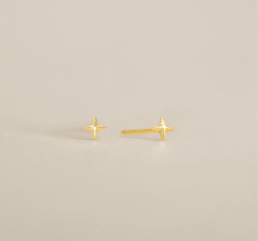 Tiny Solid Starburst Studs