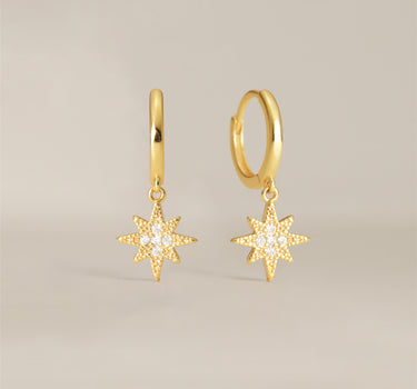 Starburst Hoops