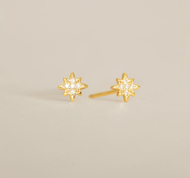 Diamond Starburst Studs