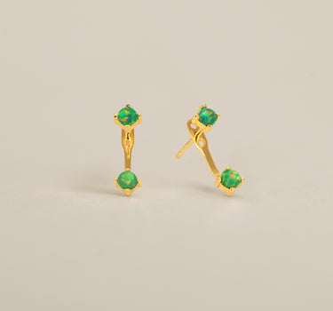 Green Opal Front Back