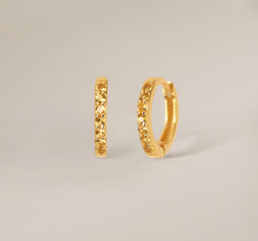 PAVED Topaz Hoops