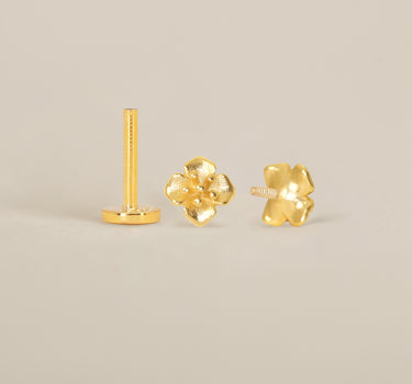 Wild Flower Flat Back Labret