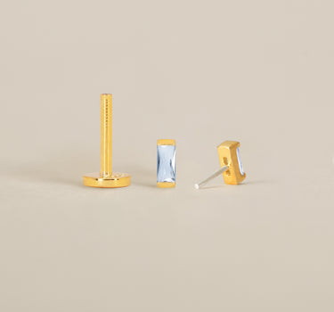 Zircon Baguette Push Pin