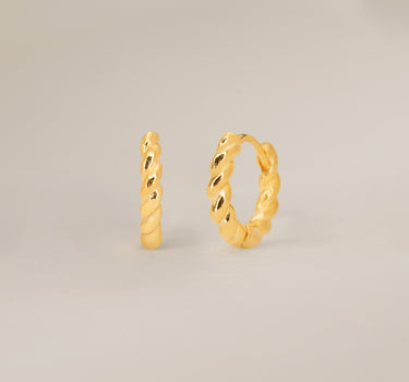Rope Huggie Hoops