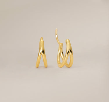 Solid Double Clicker Hoop