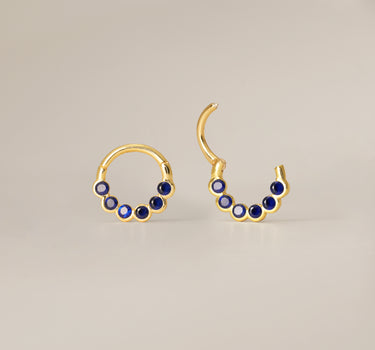 Sapphire Clicker Hoop