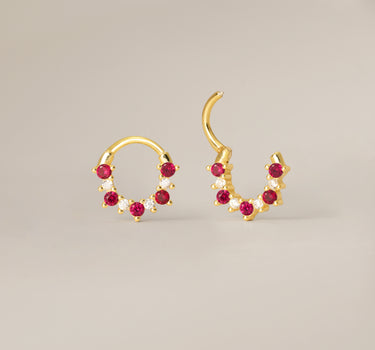 Diamond x Ruby Clicker Hoops