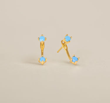 Turquoise Front Back