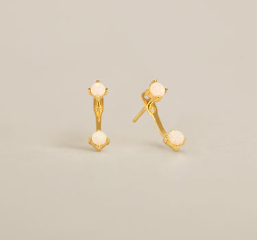 White Opal Front Back