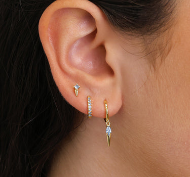 Zircon Spike Ear Stack