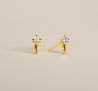 Spike Zircon Stud