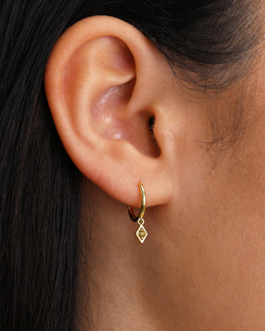 EMMA Peridot Hoops 