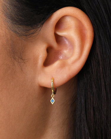 EMMA Turquoise Hoops 