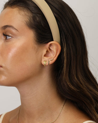 King Cobra Hoop Earring 