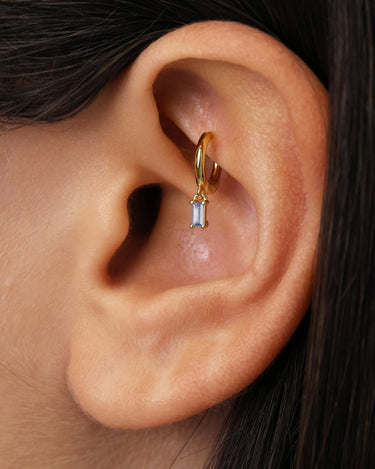 Mini Chloe Zircon Hoops 