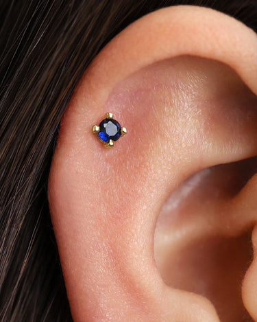 Sapphire Push Pin 