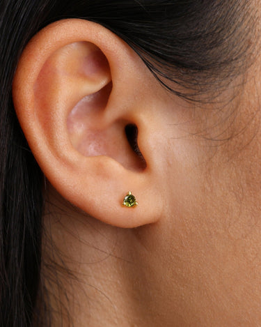 TOBI Peridot Studs 