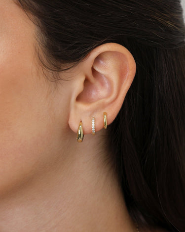 Wavy Hoop Earrings 